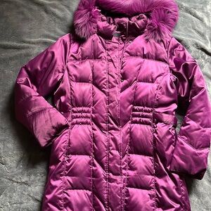 Utex Purple Winter Puffer Jacket